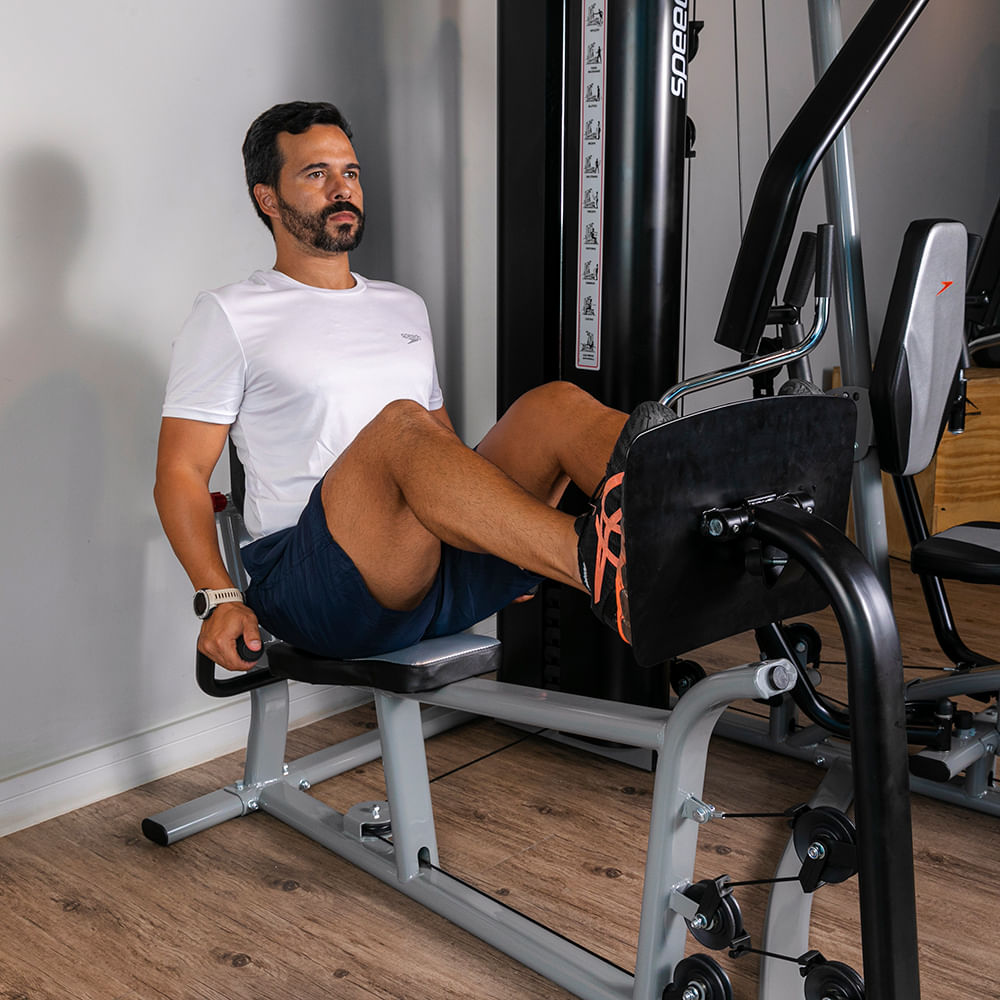 Estação de Musculação Speedo Multi 3 - Com Leg Press - Imagem 6