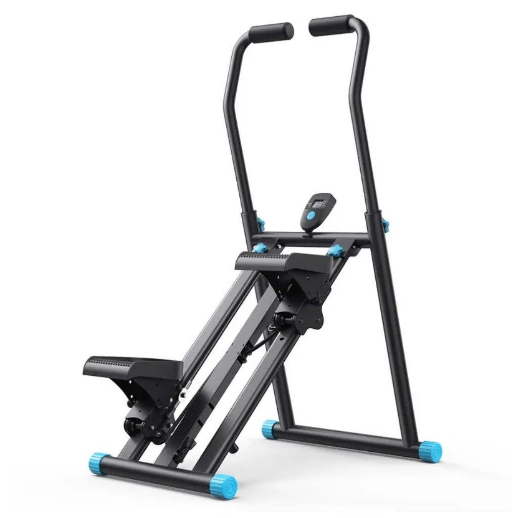 Simulador de Escada Vertical Dobrável Compacto 2 em 1